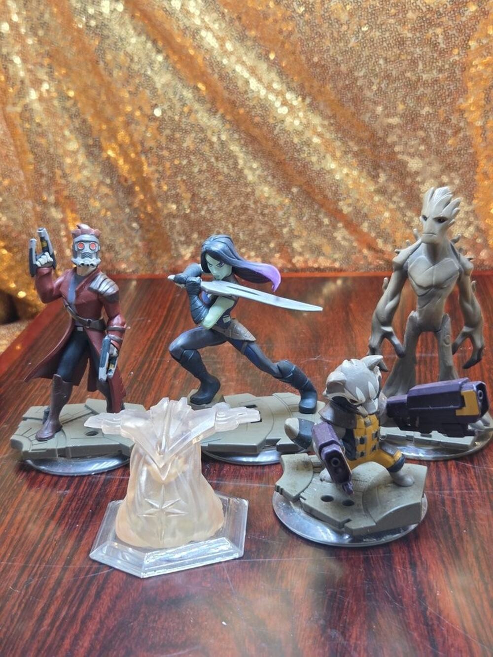 Disney Infinity 2.0 Marvel Guardians of the Galaxy 5-Piece Lot